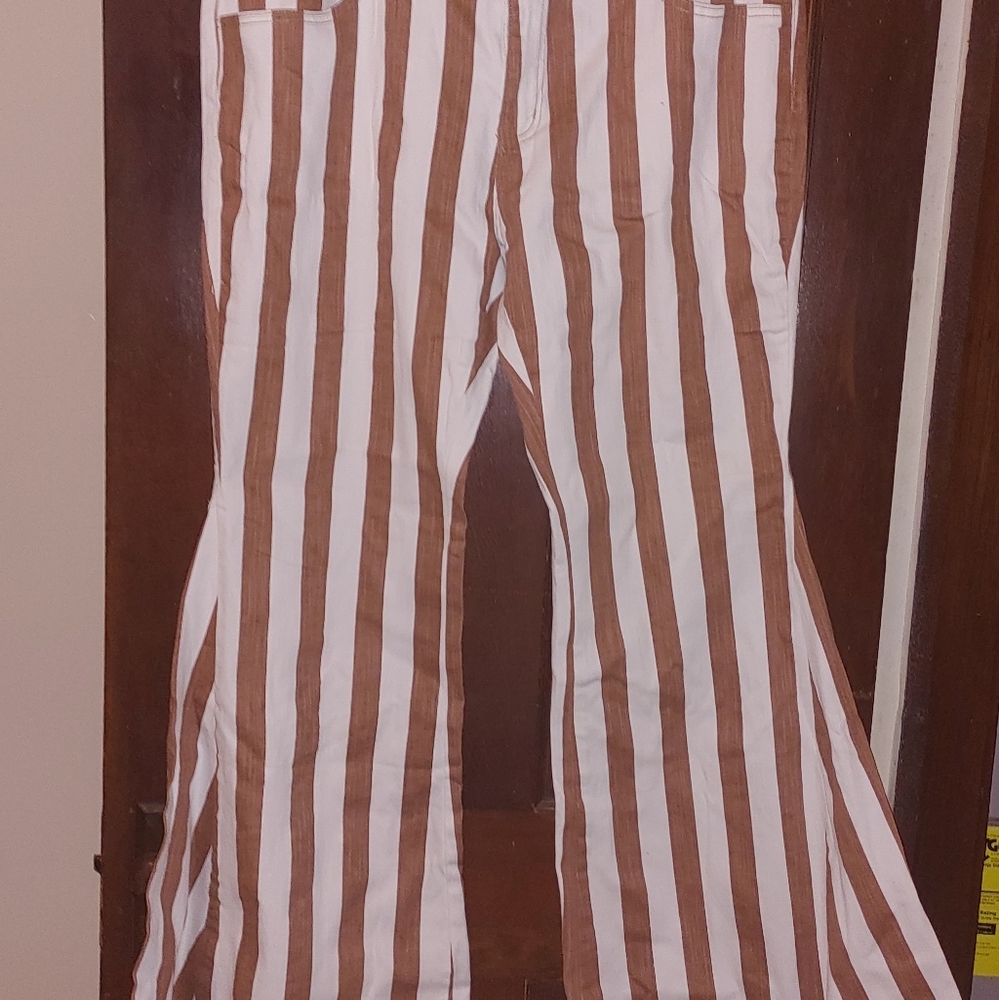 Saints & Hearts Striped Pants